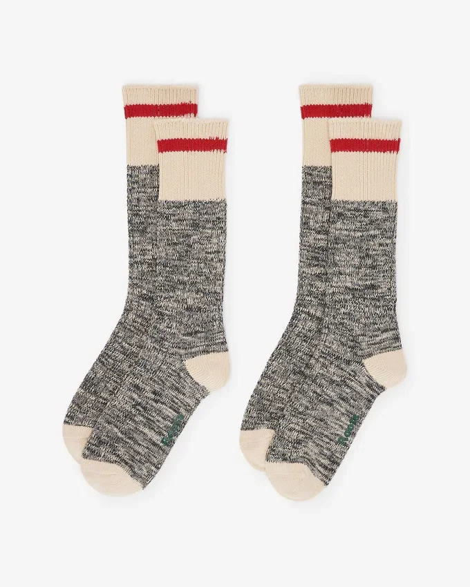 Adult Classic Cotton Cabin Sock 2 Pack Adult Classic Cotton Cabin Sock 2 Pack