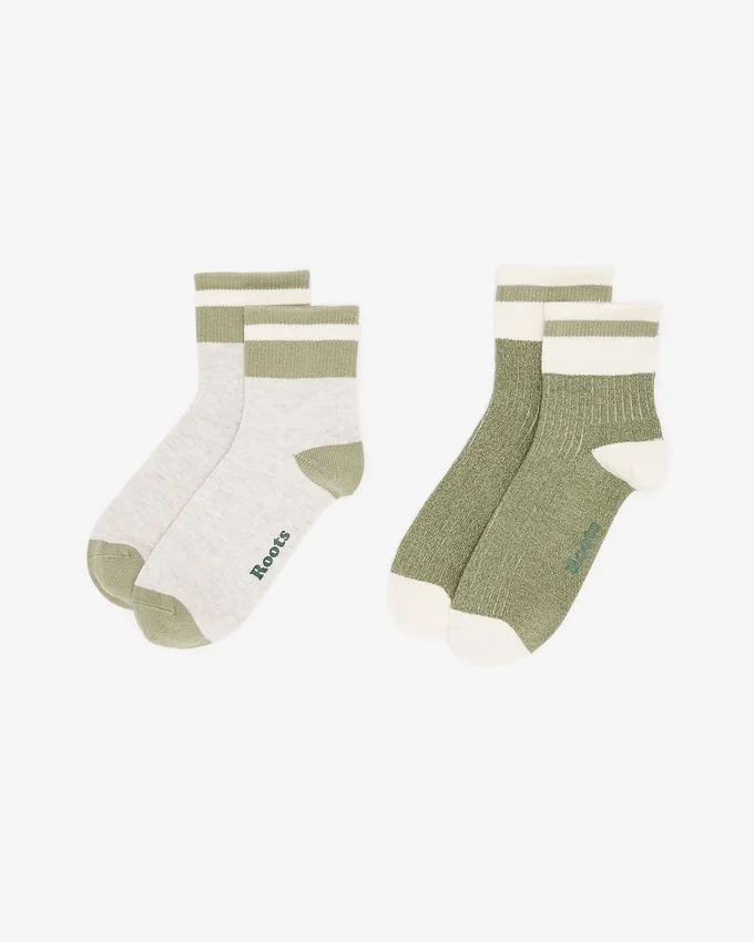 Adult Cotton Cabin Ankle Sock 2 Pack Adult Cotton Cabin Ankle Sock 2 Pack