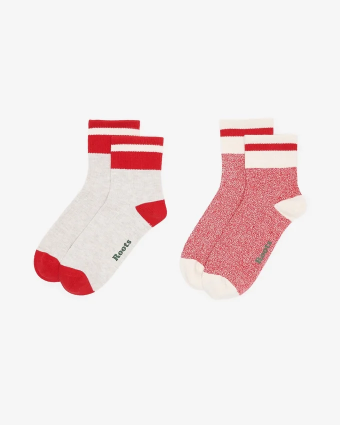Adult Cotton Cabin Ankle Sock 2 Pack Adult Cotton Cabin Ankle Sock 2 Pack