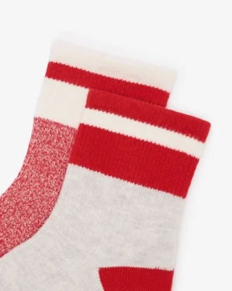 Adult Cotton Cabin Ankle Sock 2 Pack