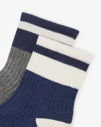 Adult Cotton Cabin Ankle Sock 2 Pack