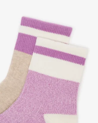 Adult Cotton Cabin Ankle Sock 2 Pack