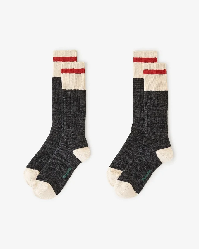 Adult Cotton Cabin Sock 2 Pack Adult Cotton Cabin Sock 2 Pack