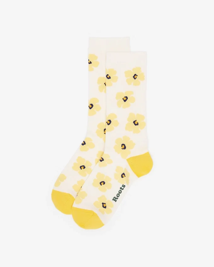 Adult Petal Plush Crew Sock Adult Petal Plush Crew Sock