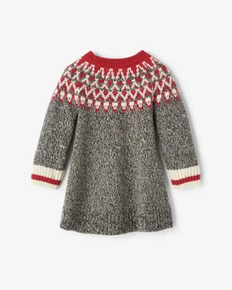 Baby Cabin Fair Isle Sweater Dress
