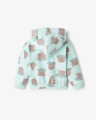 Baby Cozy Bear Zip Hoodie