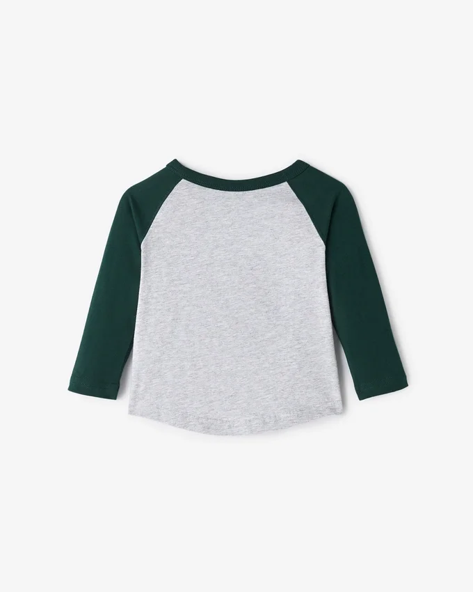 Baby Organic Cooper Baseball T-Shirt Baby Organic Cooper Baseball T-Shirt
