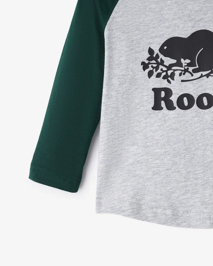 Baby Organic Cooper Baseball T-Shirt Baby Organic Cooper Baseball T-Shirt