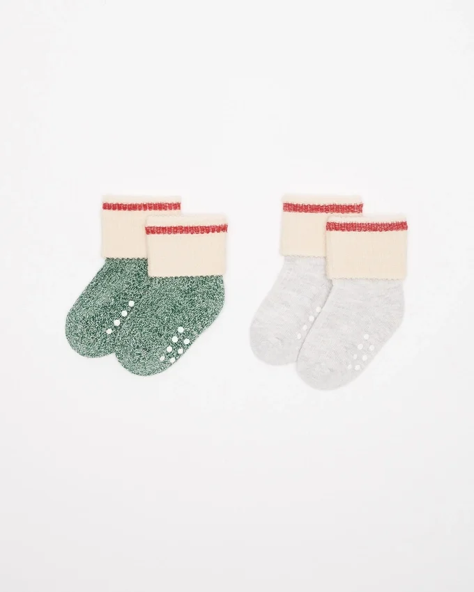Baby’s First Cabin Sock 2 Pack Baby’s First Cabin Sock 2 Pack
