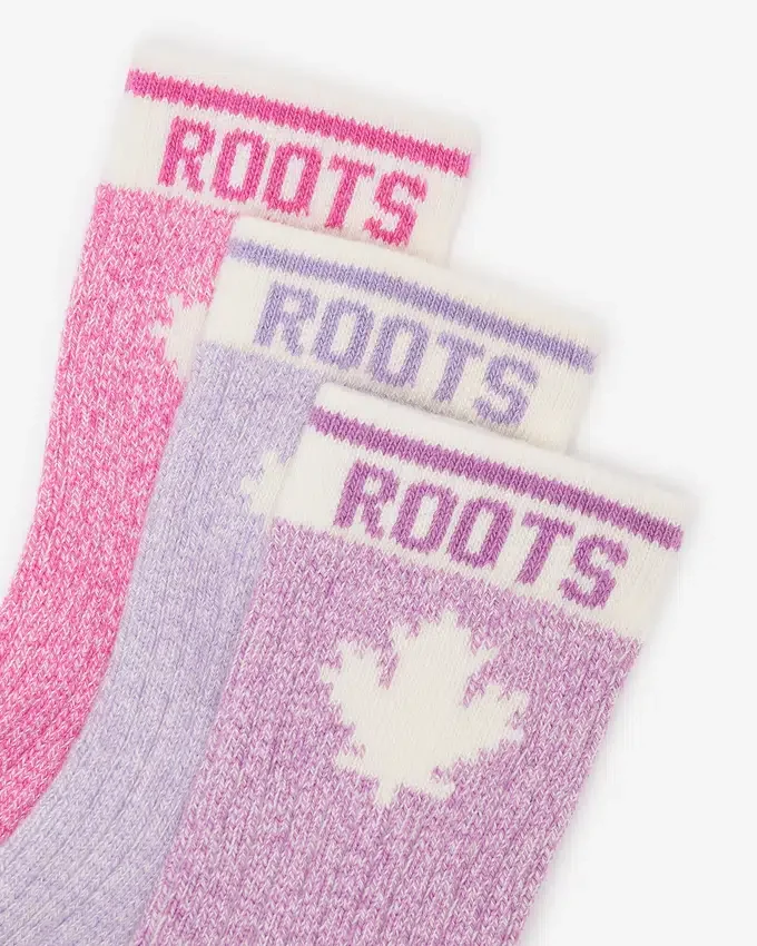 Baby & Toddler Cabin Maple Sock 3 Pack Baby & Toddler Cabin Maple Sock 3 Pack
