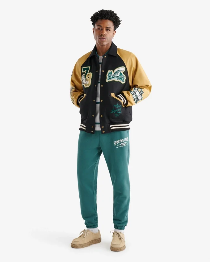 Beaver Canoe Varsity Jacket Beaver Canoe Varsity Jacket