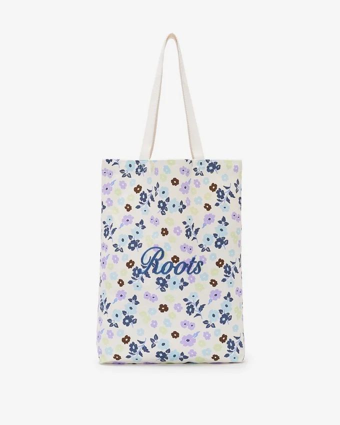 Floral Canvas Tote Floral Canvas Tote