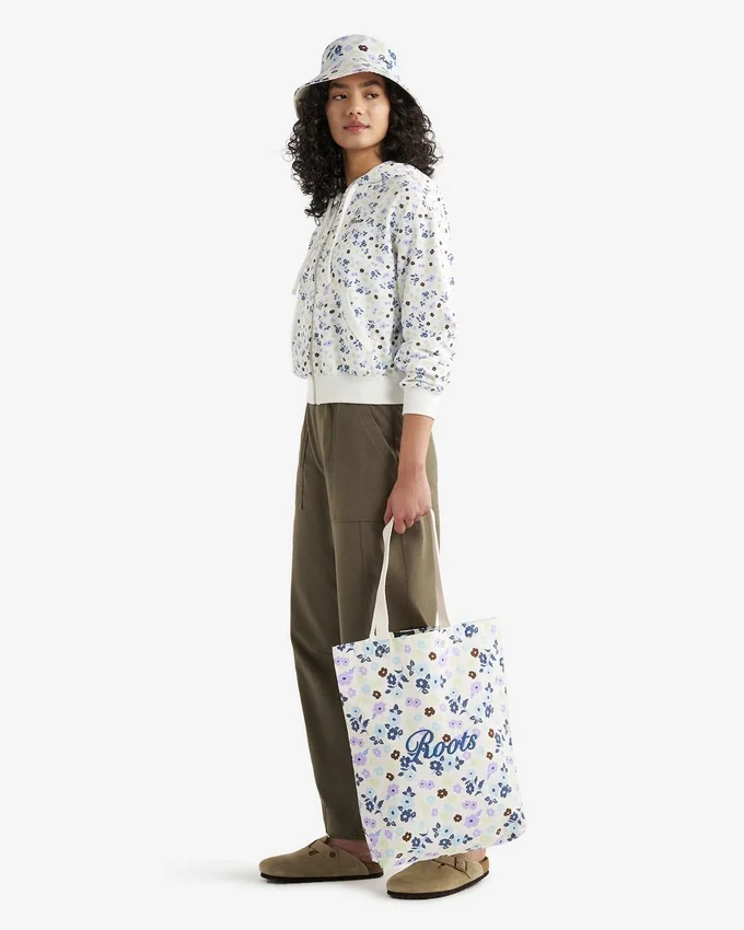 Floral Canvas Tote Floral Canvas Tote