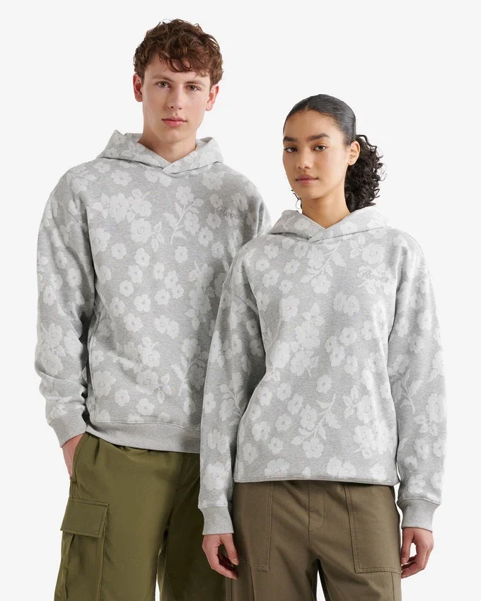 Floral Jacquard Hoodie Floral Jacquard Hoodie