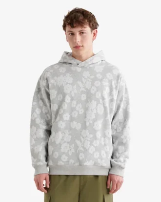 Floral Jacquard Hoodie
