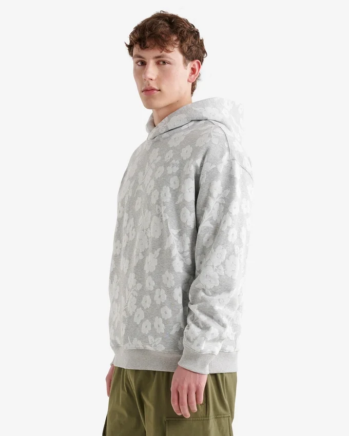 Floral Jacquard Hoodie Floral Jacquard Hoodie
