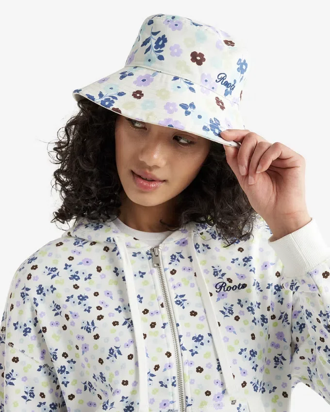 Floral Reversible Bucket Hat Floral Reversible Bucket Hat