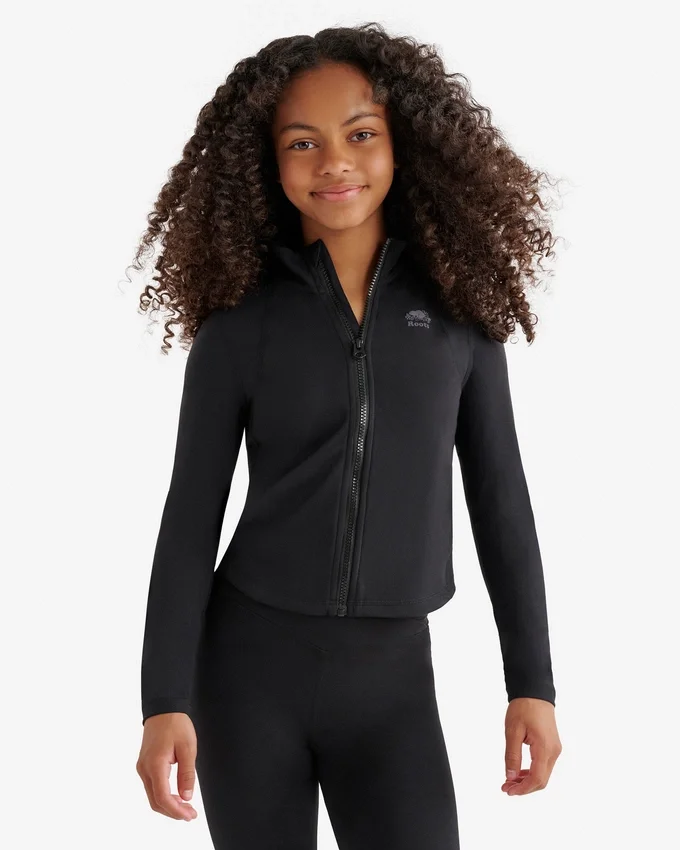 Girls Active Fitted Track Jacket Girls Active Fitted Track Jacket