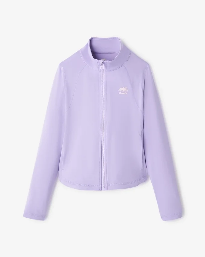 Girls Active Fitted Track Jacket Girls Active Fitted Track Jacket