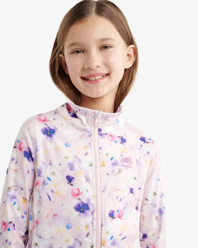 Girls Active Fitted Track Jacket Girls Active Fitted Track Jacket