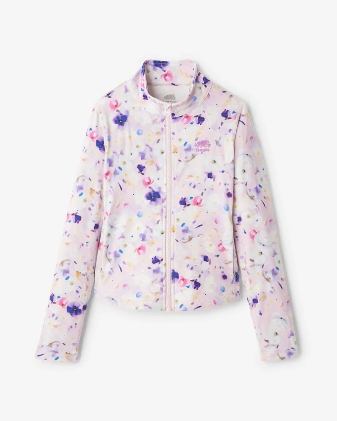 Girls Active Fitted Track Jacket Girls Active Fitted Track Jacket