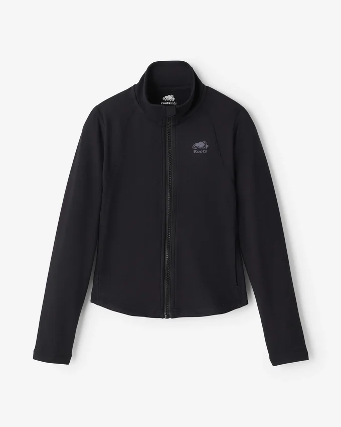 Girls Active Fitted Track Jacket Girls Active Fitted Track Jacket