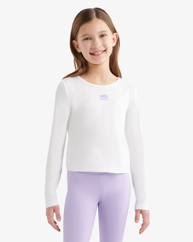 Girls Active Tulip Hem T-Shirt Girls Active Tulip Hem T-Shirt