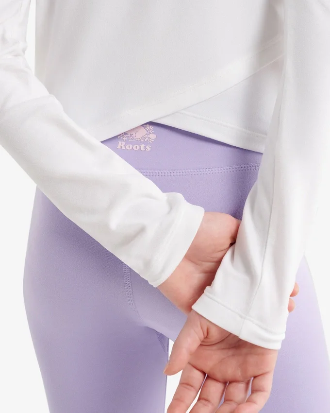 Girls Active Wrap Legging Girls Active Wrap Legging