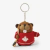 Hockey Beaver Keychain