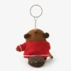 Hockey Beaver Keychain