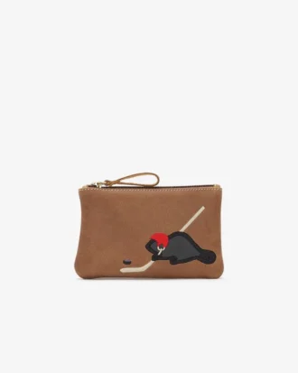 Hockey Beaver Zip Pouch Cervino