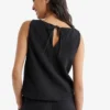 Isla Cotton Gauze Gathered Tank Isla Cotton Gauze Gathered Tank
