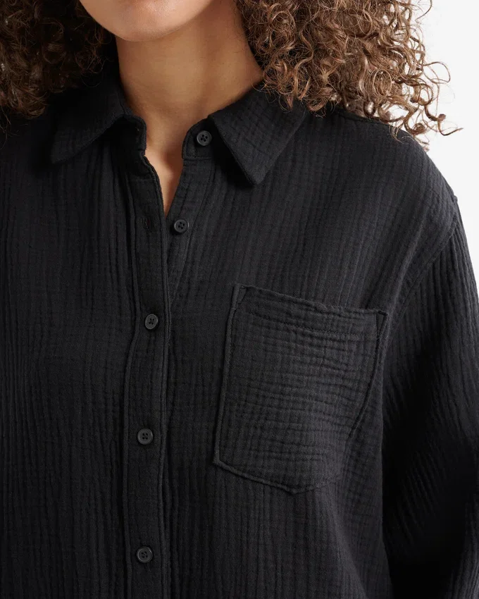 Isla Cotton Gauze Shirt Isla Cotton Gauze Shirt