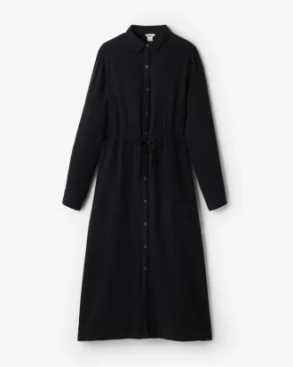 Isla Cotton Gauze Shirt Dress