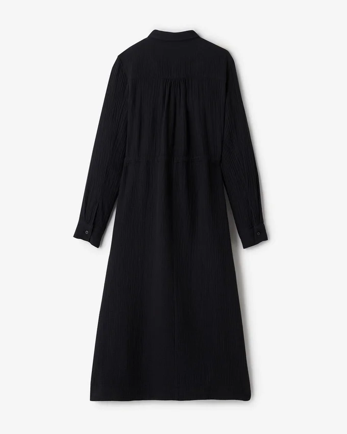 Isla Cotton Gauze Shirt Dress Isla Cotton Gauze Shirt Dress