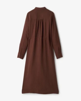 Isla Cotton Gauze Shirt Dress