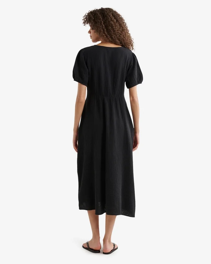 Isla Cotton Gauze Tea Dress Isla Cotton Gauze Tea Dress