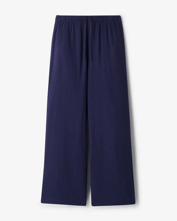 Isla Cotton Wide Leg Pant Isla Cotton Wide Leg Pant