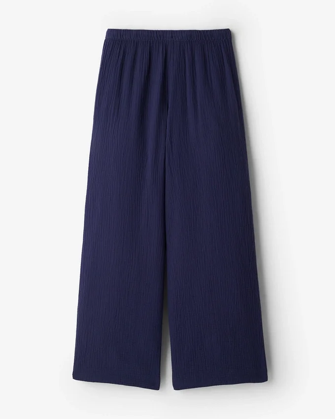 Isla Cotton Wide Leg Pant Isla Cotton Wide Leg Pant
