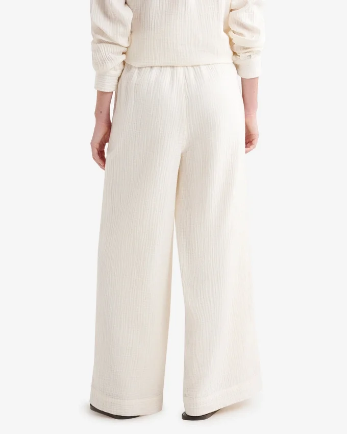 Isla Cotton Wide Leg Pant Isla Cotton Wide Leg Pant