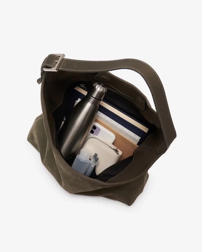Jacq Shoulder Bag Suede Jacq Shoulder Bag Suede