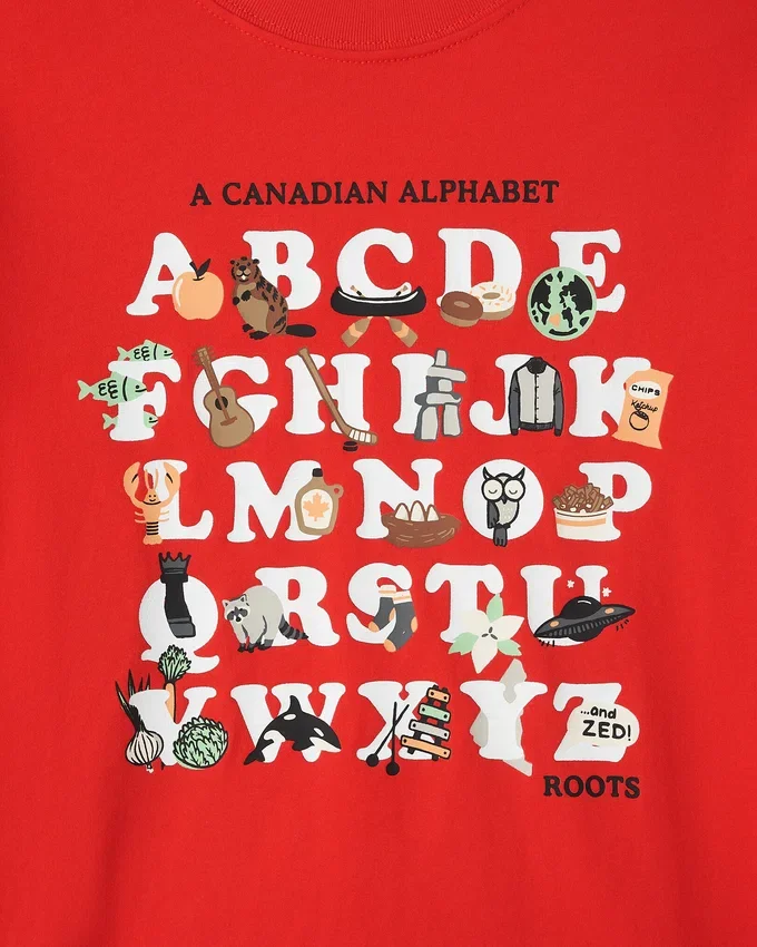 Kids ABC Of Canada T-Shirt Kids ABC Of Canada T-Shirt