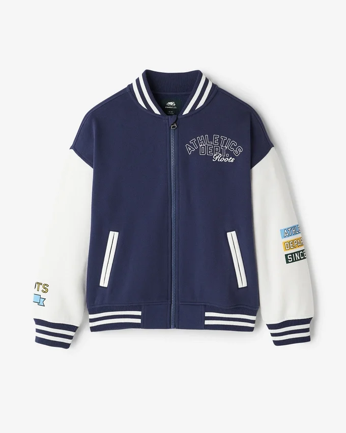 Kids Athletics Department Varsity Jacket Kids Athletics Department Varsity Jacket