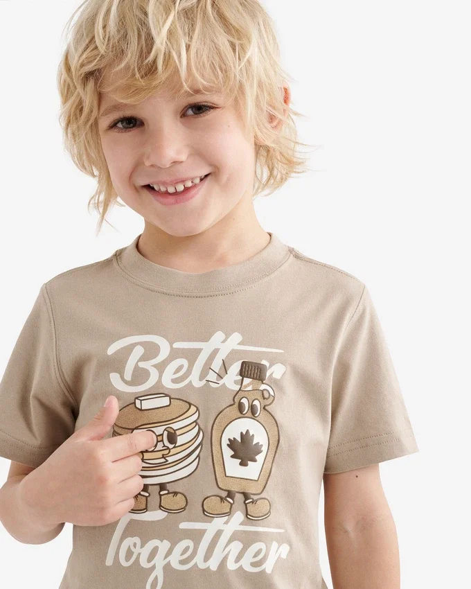 Kids Canadian Foodie T-Shirt Kids Canadian Foodie T-Shirt