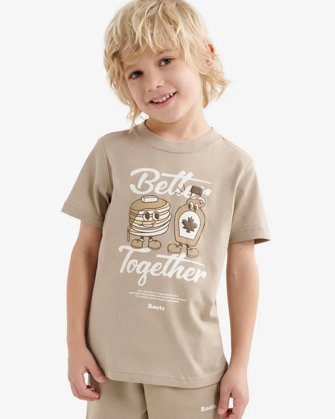 Kids Canadian Foodie T-Shirt Kids Canadian Foodie T-Shirt