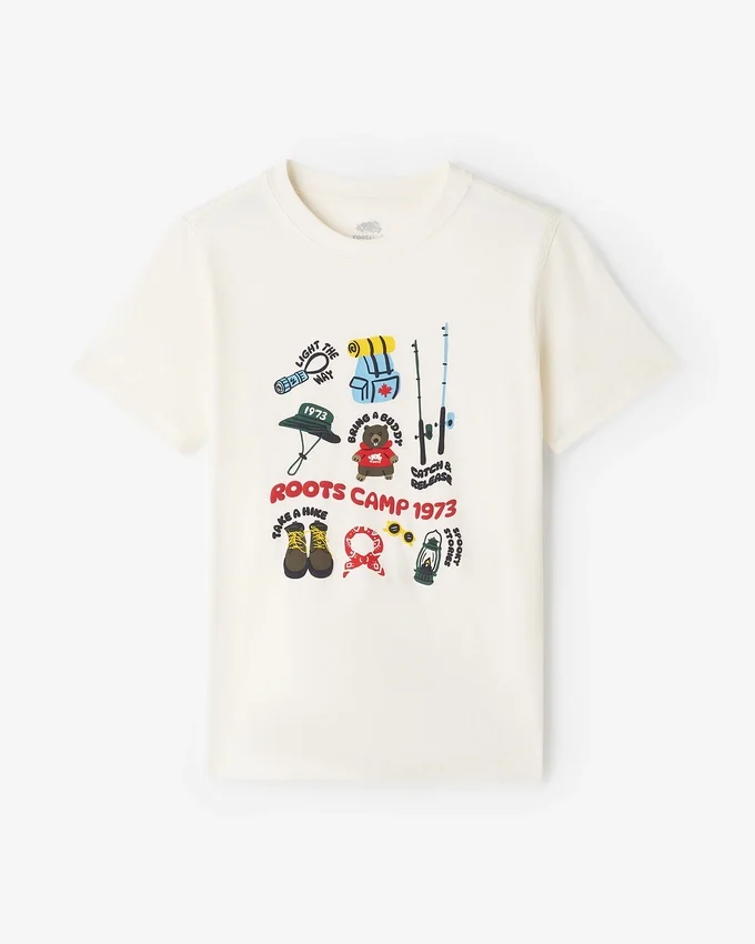 Kids Glow In The Dark Camp T-Shirt Kids Glow In The Dark Camp T-Shirt