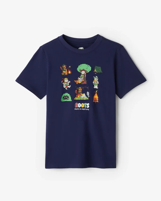 Kids Glow In The Dark Camp T-Shirt Kids Glow In The Dark Camp T-Shirt