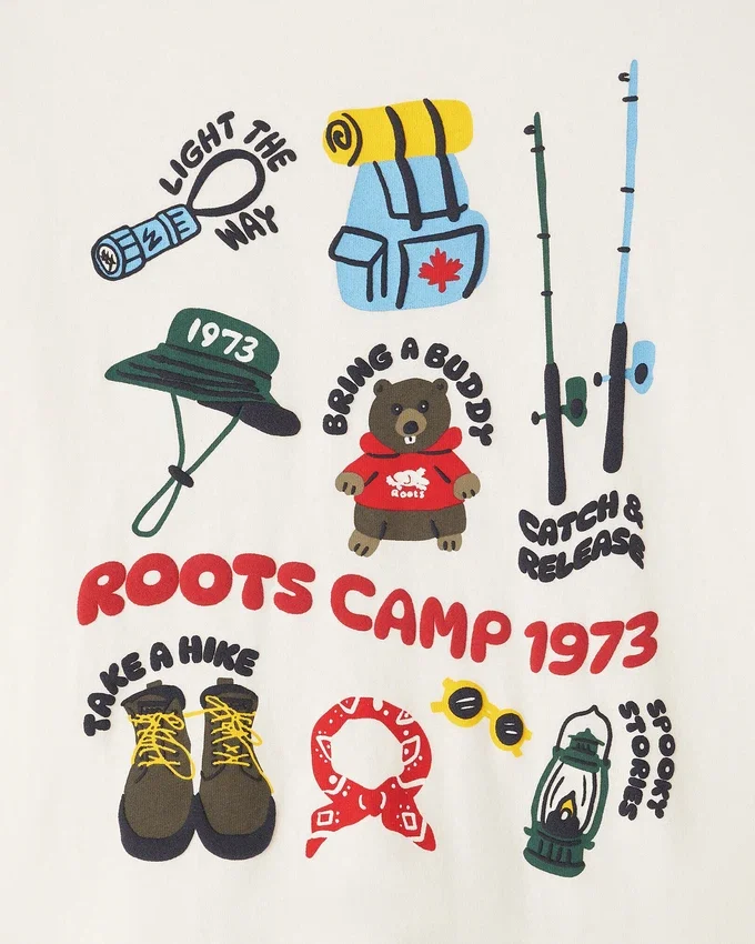 Kids Glow In The Dark Camp T-Shirt Kids Glow In The Dark Camp T-Shirt