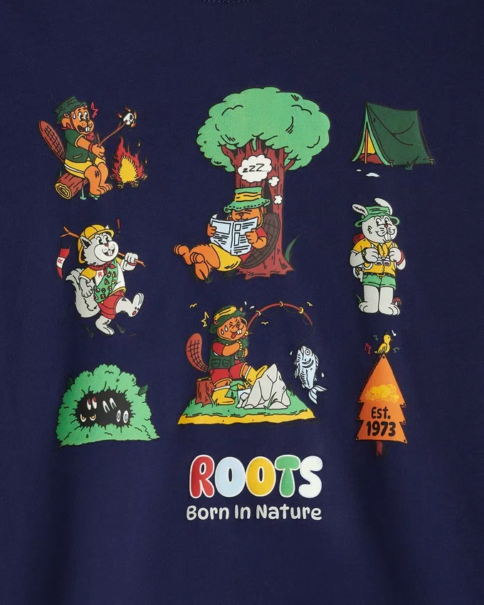 Kids Glow In The Dark Camp T-Shirt Kids Glow In The Dark Camp T-Shirt