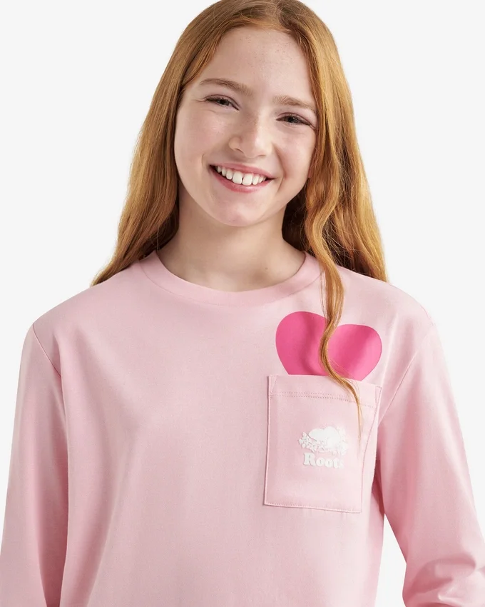 Kids Heart Pocket T-Shirt Kids Heart Pocket T-Shirt